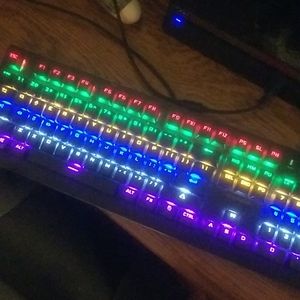 Gaming black web keyboard